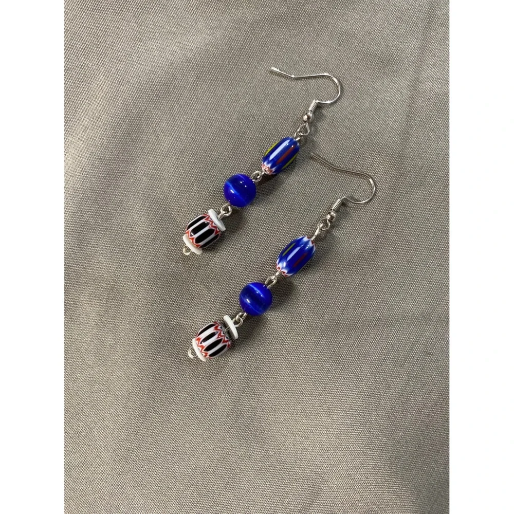Handmade earrings made